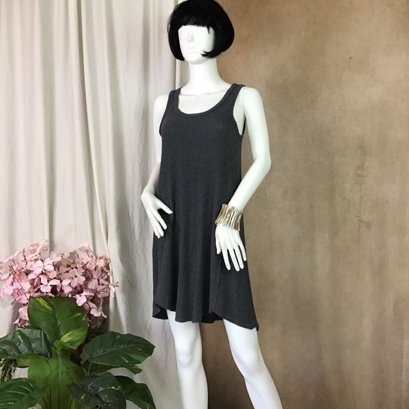 Paper Crane Dresses & Skirts - GRAY TANK DRESS BY PAPER CRANE S